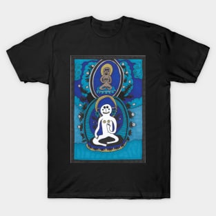 Meditating With Silver Fruits T-Shirt